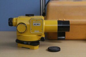 【TOPCON　AT-M3】オートレベル　測量機　現状!!　管215