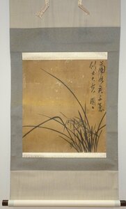 rarebookkyoto　YU-114　李朝絵画　閔泳翔・園丁・内部大臣　　墨蘭・紙本水墨　　1890年頃作　京都古物