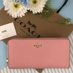 COACH コーチ ︎✿シンプル 薄ピンク