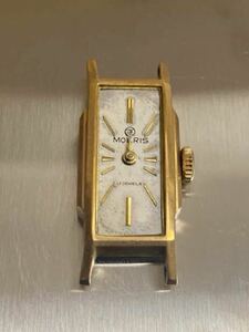 K18刻印　レディース腕時計　昭和レトロ　MOERIS ビンテージ　アンティーク　手巻き　ジャンク品