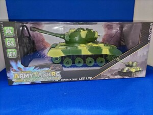 即決価格 【未開封品】RC ARMY TANK 戦車 フルファンクション ラジコン 迷彩 LEDライト 同梱可能