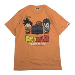 A BATHING APE アベイシングエイプ BAPE ベイプ × Dragon Ball Z Tee ドラゴンボールZ プリント 半袖 Tシャツ S【極上美品】【中古】