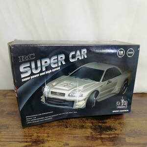 g_t　W381　トイラジコン　GT-R風　スポーツカー　RC　おもちゃ　未開封　未チェック　箱傷みあり　中古