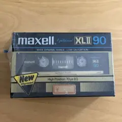 maxell XLⅡ90 カセットテープ　2本セット