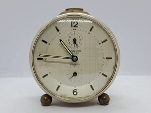 JUNGHANS ユンハンス 目覚まし時計 TRIVOX SILENTIC ヴィンテージ ドイツ製 Germany 置時計 動作未確認