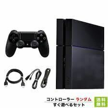 【PS4】　本体　ジェットブラック