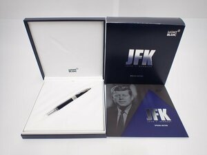 【開封未使用品】 MONTBLANC JFK モンブラン 偉人シリーズ ジョン・F・ケネディ 万年筆 (4810 Au585 14K M 中字) ∩ 6DE62-11