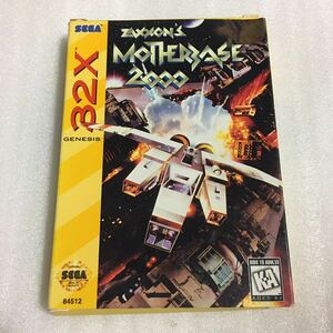 Genesis 32X Zaxxon Motherbase2000 ザクソンマザーベース2000 北米版スーパー32X パラスコード