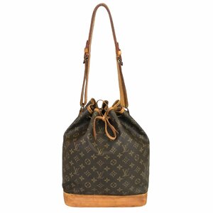 【1円～】ルイヴィトン LOUIS VUITTON バッグ ショルダーバッグ ノエ M42226 レザー ブラウン モノグラム 中古