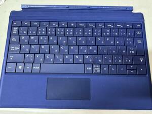 マイクロソフト　Surface　1654 タイプカバーキーボード 青