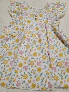 【美品】キムラタン　女の子　チュニック　花柄　１３０㎝