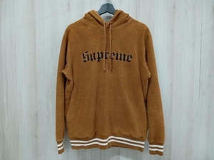 Supreme Reverse Fleece Hooded Sweatshirt シュプリーム プルオーバー パーカー Mサイズ 茶色 ブラウン
