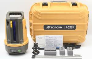 TOPCON トプコン 杭ナビ レイアウトナビゲーター LN-150 360° スライドプリズム ATP2SⅡ 防塵防水専用ケース付 動作良好