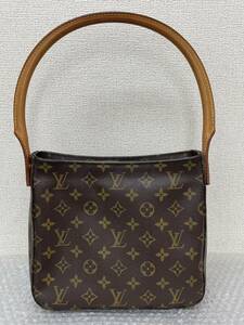 LOUIS VUITTON/ルイヴィトン/ルーピング/MM/ハンドバッグ/ショルダー/トート/モノグラム /レディース/SD0071/0417b