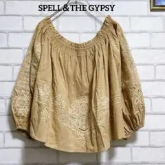 【SPELL＆THE GYPSY】ボリューム　カットソー　オフショルダー