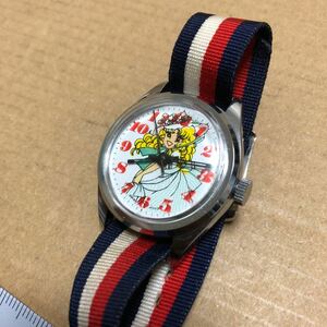 アンティーク 古い　腕時計 手巻き 手巻き腕時計 キャンディキャンディ　アニメ　マンガ
