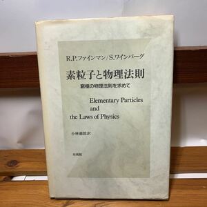 ★大阪堺市/引き取り可★素粒子と物理法則 窮極の物理法則を求めて R.P.ファイマン/S.ワインバーグ 1990年 初版 古本 古書★