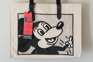 COACH コーチ KEITH HARING キースへリング Disney ディズニー ミッキー トートバッグ エコバック　61