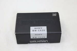 【新品未開封】SONY　WM-EX20　20周年記念モデル　ウォークマン ステレスモデル プレーヤー