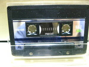 使用済み　中古　カセットテープ　日立Maxell　UD1　Type1　ノーマル　１20分　1本　爪あり　No7301　