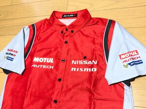 1着入荷！絶版希少■日産 NISSAN nismo ニスモ スタッフ ピットクルー シャツ 未使用展示品■サイズM