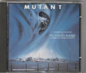 MUTANT ORIGINAL MOTION PICTURE SOUNDTRACK /Richard Bandミュータント人類改造計画