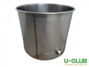 ※◆IK1220|スープ寸胴鍋(蓋なし) W635×D610×H520mm 中古 業務用
