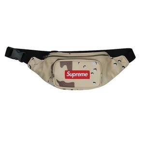 Supreme 17Ss Leather Waist Bag Desert Camo レザーウェストバッグ ウエストバッグ　ボディバッグ