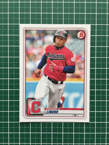 ★TOPPS MLB 2020 BOWMAN #4 FRANCISCO LINDOR［CLEVELAND INDIANS］ベースカード 20★