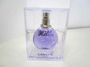 4292RNZ◎LANVIN ランバン ECLAT D’ARPEGE エクラドゥアルページュ オードパルファン 100ml◎未使用