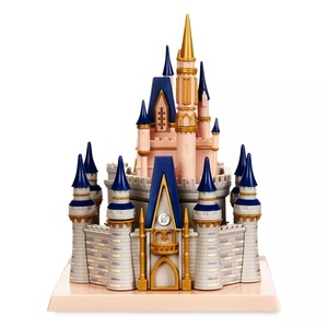 ディズニー シンデレラ城 プラモデルキット Disney Cinderella Castle Model Kit