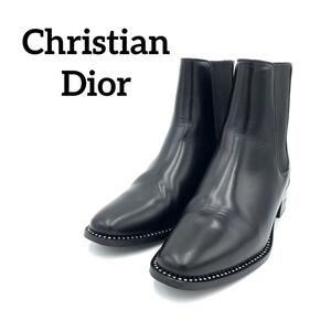 『Christian Dior』ディオール (36) サイドゴアブーツ