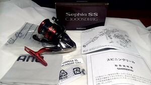 新品　シマノ ハンドル無し　19セフィアSS　管364DP C3000SDHHG 　本体+スプール　