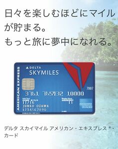 【正規紹介】デルタスカイマイル　アメリカンエキスプレスカード 特典 9,000マイル AMEX 審査緩 ブラック 外国籍 低収入 主婦 歓迎