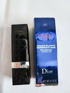 Christian Dior RUGE DIOR 485 未使用 送料無料 ディオール 口紅 ルージュ 化粧品 ルージュディオール コレクション リップ(032114)