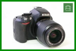 【同梱歓迎】ジャンク■ニコン Nikon D5100 ボディ+AF-S NIKKOR 18-55mm F3.5-5.6G■バッテリーなし・チャージャーなし■JJJ221