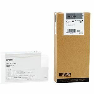 【新品】(まとめ) エプソン EPSON PX-P／K3インクカートリッジ ライトグレー 350ml ICLGY57 1個 【×10セット】