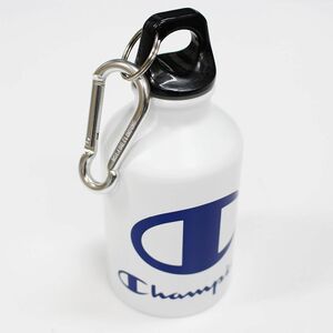 ★チャンピオン Champion 新品 軽量 エコ スポーツ カラビナ付き アルミボトル ボトル 水筒 箱入り 300ml 白 [BOTTLE1]一 ACC★QWER■