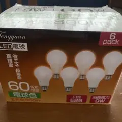 LED電球　6個入り