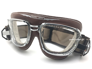 baruffaldi SUPERCOMPETITION GOGGLE BROWN/バルファルディスーパーコンペティションゴーグル茶色ブラウンvespaヴェスパhalcyonハルシオン