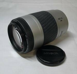 送料無料　ミノルタ MINOLTA AF 75-300mm F4.5-5.6 動作品 動作確認済み no012