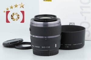 【中古】Nikon ニコン 1 NIKKOR 30-110mm f/3.8-5.6 VR ブラック 元箱付き