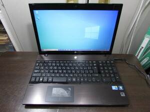 【YNT0395】★HP ProBook 4520s Corei3 M350 2.27GHz/2GB/250GB/DVD-MULTI/15.4/1366x768/Wi-Fi/Win10Pro64bit/ACなし★中古