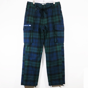 WTAPS ダブルタップス JUNGLE COUNTRY/TROUSER/COTTON.FLANNEL.TEXTILE ジャングル カントリー チェック 6ポケット カーゴ パンツ ocz