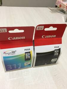 Canon キャノン 純正　BC-310　BC-311　ブラック　カラー◆ 2個セット