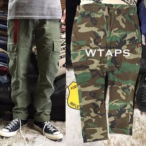 ［完売モデル］1円《★ WTAPS ★》カーゴパンツ M ダブルタップス JUNGLE SKINNY ネイバーフッド ジャングルスキニー M-65 迷彩 CAMO カモ 