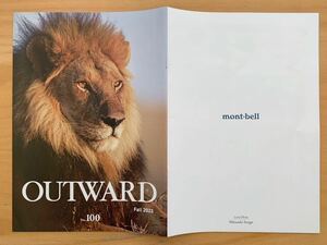 ■mont-bell モンベル OUTWARD アウトワード Fall 2023 No.100 会員限定季刊誌/会報誌 アウトドア/キャンプ 非売品 USED 美品 送料180円■