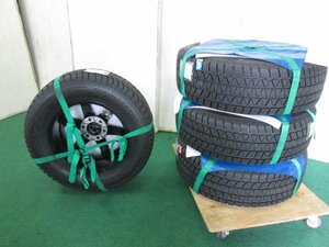 未使用 ランクル 300GR用 スタッドレス ブリヂストン キーラー DM-V3 265/65R18 営業所止(0217AI)7AE-43