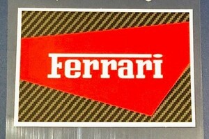 数量限定セール品　　Ferrari 　　ステッカー　⑭