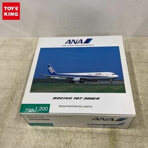 1円〜 全日空商事 1/200 NH20006 ANA ボーイング 767-300ER REGISTRATION NO.JA607A